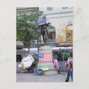 Occupy Cleveland Postcard Postkarte