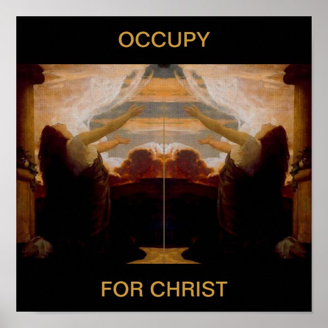 OCCUPY FÜR CHRIST POSTER (Vorne)