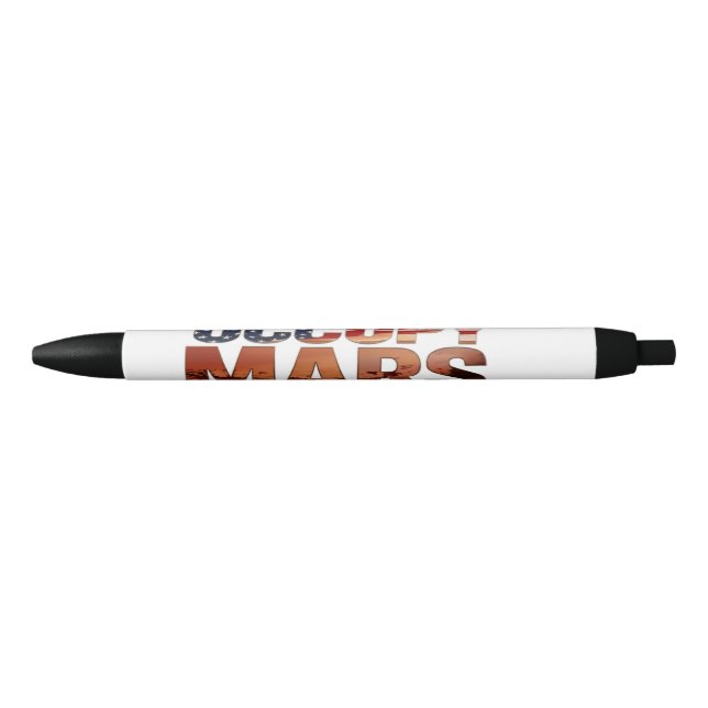 Occupy Mars Pen - Fun Space Gift für Kinder Kugelschreiber (Vorderseite)