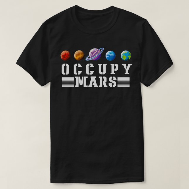 Occupy Mars Pullover (Design vorne)