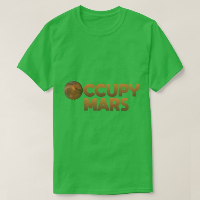 Occupy-Mars T-Shirt (Design vorne)