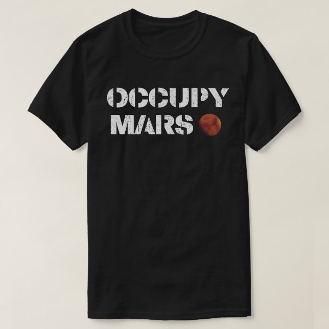 Occupy-Mars T-Shirt (Design vorne)