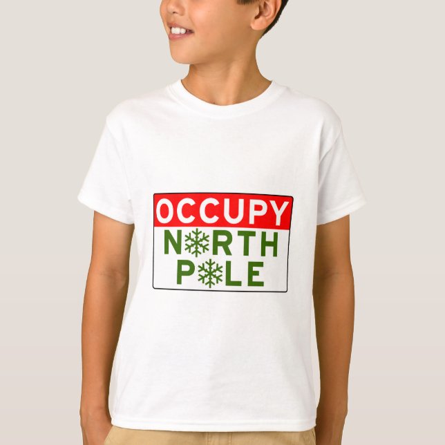 Occupy Nordpol T-Shirt (Vorderseite)