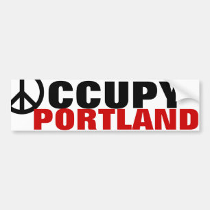 OCCUPY PORTLAND AUTOAUFKLEBER