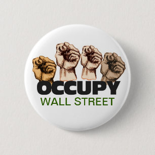 Occupy Wall Street Button