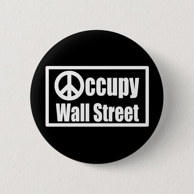 Occupy Wall Street Button (Vorderseite)