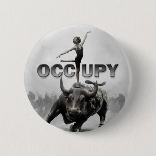 Occupy Wall Street Button