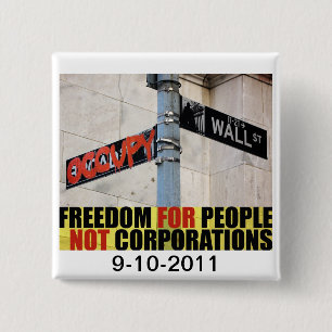 Occupy Wall Street-Button Button