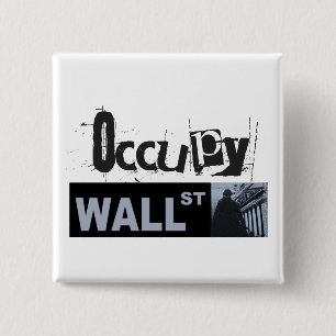 Occupy Wall Street-Knopf Button