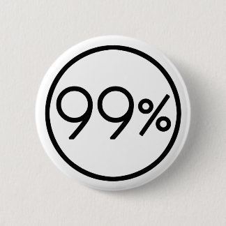 Occupy Wall Street sind wir der 99% Knopf Button