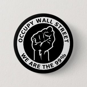 Occupy Wall Street, sind wir die 99% Button