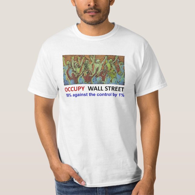 Occupy Wall Street T-Shirt (Vorderseite)