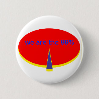 "occupy Wall Street we are the 99 percent" Button