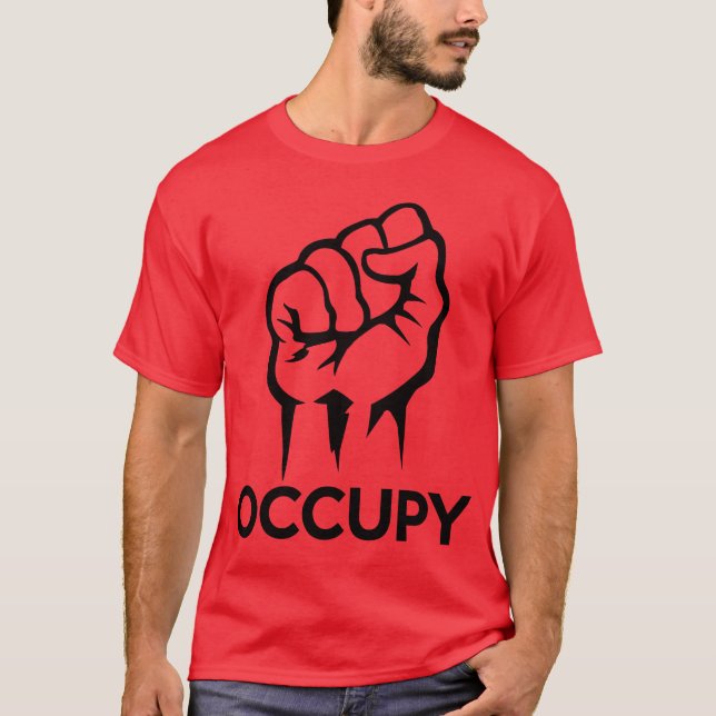 Occupy Wall Street - wir sind die 99% T-Shirt (Vorderseite)