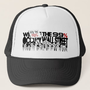 Occupy Wall Street - wir sind die 99% Truckerkappe