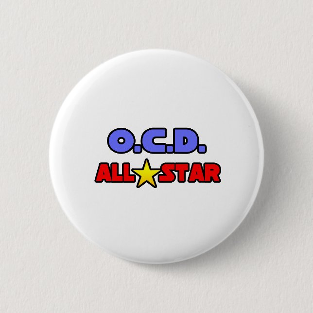 OCD All Star Button (Vorderseite)