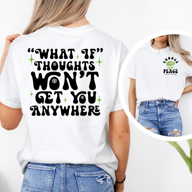 OCD Awareness Choose Peace Over Relief T-Shirt (Von Creator hochgeladen)