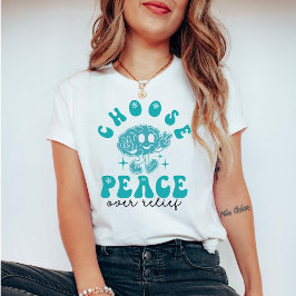 OCD Awareness & Recovery choose Peace T-Shirt