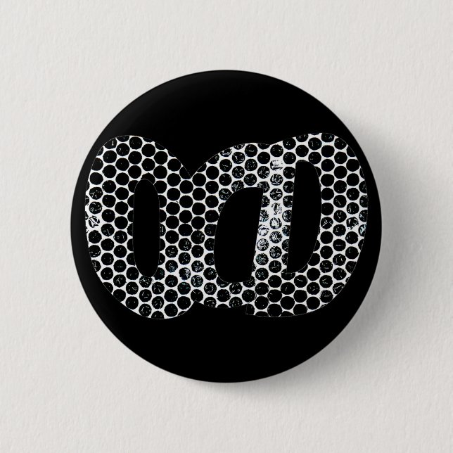 OCD-Grafik-Abzeichen Button (Vorderseite)
