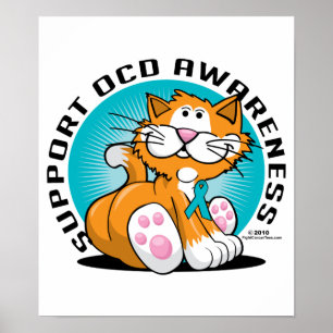 OCD Katze Poster