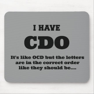 OCD - MOUSEPAD