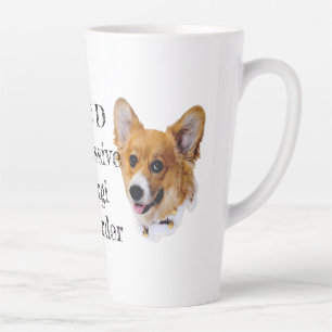 OCD: Obsessive Corgi-Störung Latte-Tasse Milchtasse