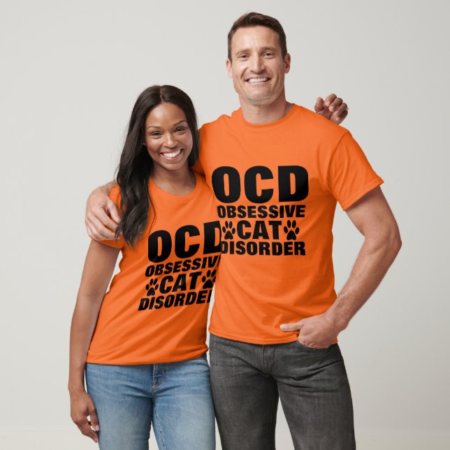 OCD OBSESSIVE KATZERKRANKUNG Funny T - Shirt (Unisex)