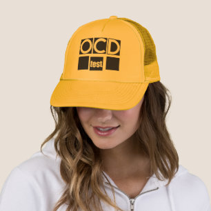 OCD-Test. Bist du OCD? Warum starrst du meinen Hut Truckerkappe