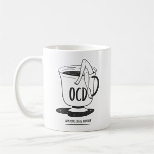OCD – Zwanghafte Kaffeestörung Klassischer Becher Kaffeetasse