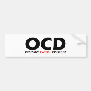 OCD - Zwangsstörung der Katzen Autoaufkleber