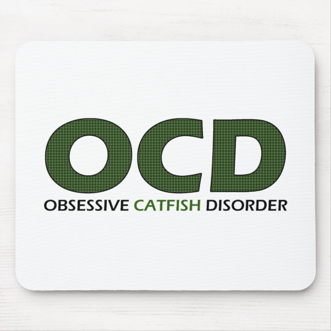 OCD - Zwangsstörung der Katzen Mousepad (Vorne)