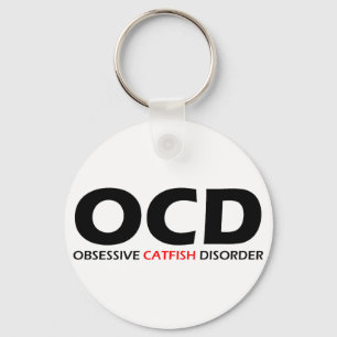 OCD - Zwangsstörung der Katzen Schlüsselanhänger