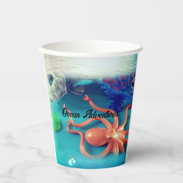Ocean Adventures Paper Cup Pappbecher (Vorderseite)