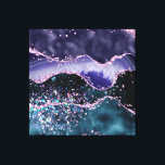 *~* Ocean Agate Celestial GLITZER AP8 Leinwanddruck<br><div class="desc">Vibe auf deine ZUHAUSE mit diesem guten Anblick Celestial , Gold Glitzer und Abstrakt Agate Amethyst Color Gemstone CANVAS DRUCKEN. Energetisch Enhanced Ocean Crystal Agate Stone Gem Stone Kosmic Outer Space Celestial Abstrakter GLITZER Hintergrund mit funkelndem GOLD GLITZER macht ein sehr Girly Chic Feminine Design. Die Farben sind PURPLED und...</div>