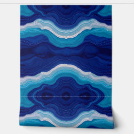 Ocean Agate: Meeresschichten mesmerisieren Tapete