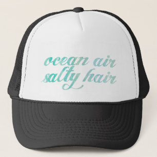 Ocean Air Salty Hair Hat Truckerkappe