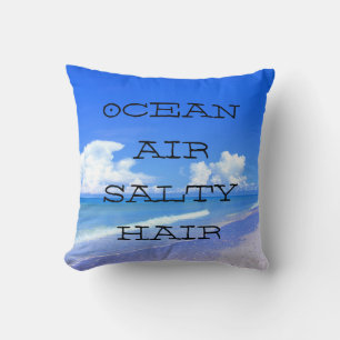 Ocean Air Salty Hair Kissen