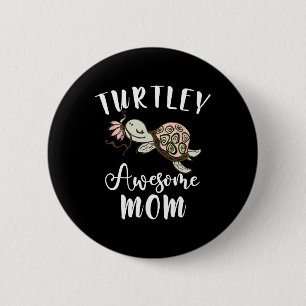 Ocean Animal Lover Mama Mütter Tag Geschenk Idee T Button