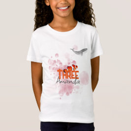 Ocean Animals Sea Life Whale Kid's Party T - Shirt