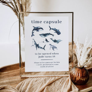 Ocean Animals Time Kapsel Poster