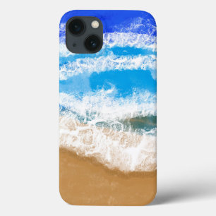 Ocean Art Blue Waves am Sandy Beach Case-Mate iPhone Hülle