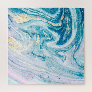 Ocean Art: Marble Agate Wirbel. Puzzle