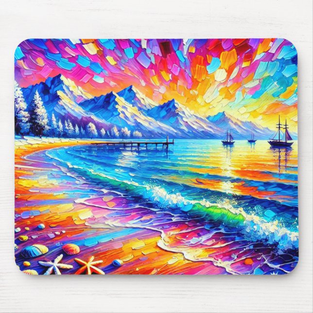 Ocean Art Mousepad (Vorne)