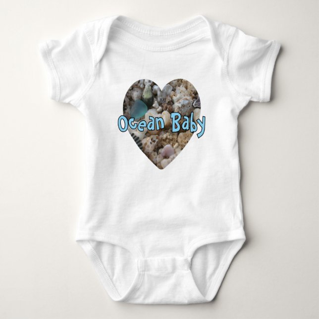 Ocean Baby Outfit Strampler (Vorderseite)