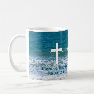 Ocean Baptisk Keepake Mattiert Glass Kaffee Tasse