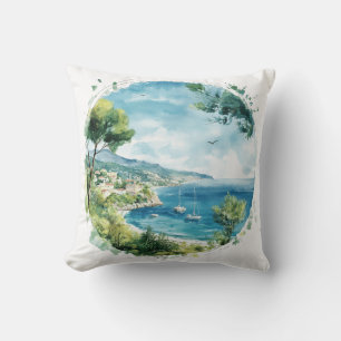 Ocean Bay Cliffs Reisedesign Kissen