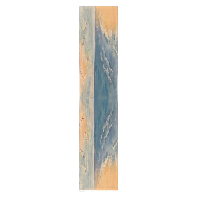 Ocean Beach Breeze Table Runner Kurzer Tischläufer (Vorderseite)