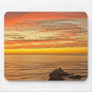 Ocean Beach Ca.Summer Sunset Mousepad