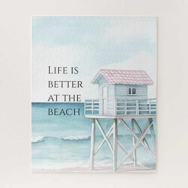 Ocean Beach Coastal  Puzzle (Vertikal)