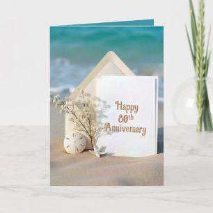 Ocean Beach für das 80. Jubiläum Karte